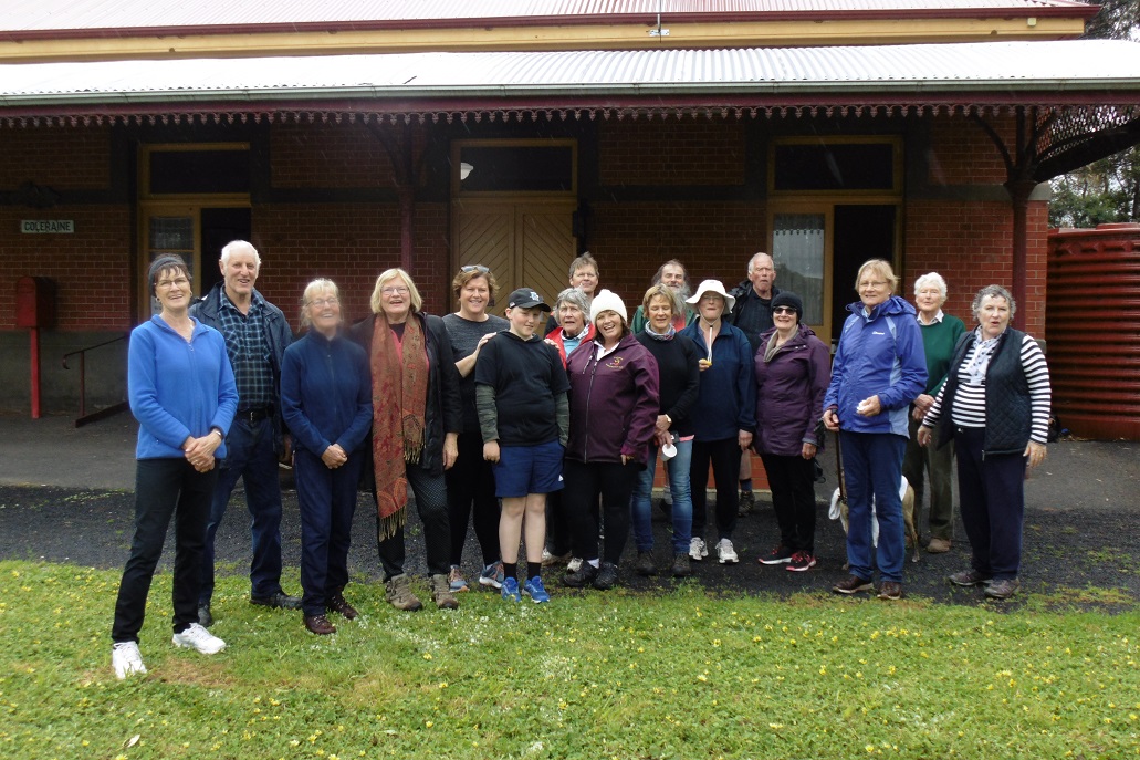 A small yet spirited group &copy;&nbsp;HCRRC 